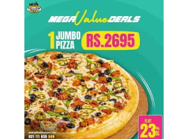 Yellow Taxi Pizza Co. Mega Value Deal 4 For Rs.2695/-